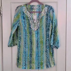 "Oceana" Tunic Blouse - new with tags!